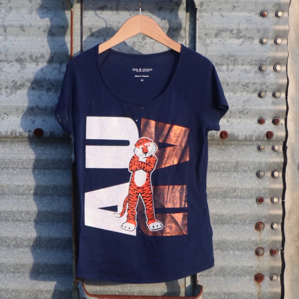 5th & Ocean Blue Auburn Shirt